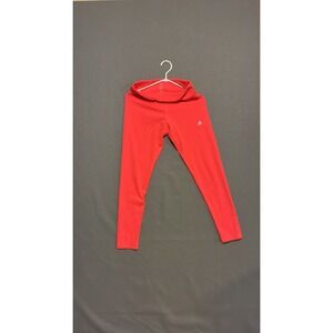Adidas Women's Climalite Performance Leggings in Electric Coral Red